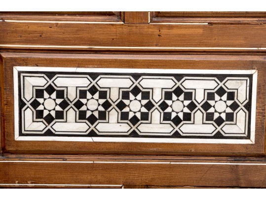 Antique Moroccan Inlaid Cabinet