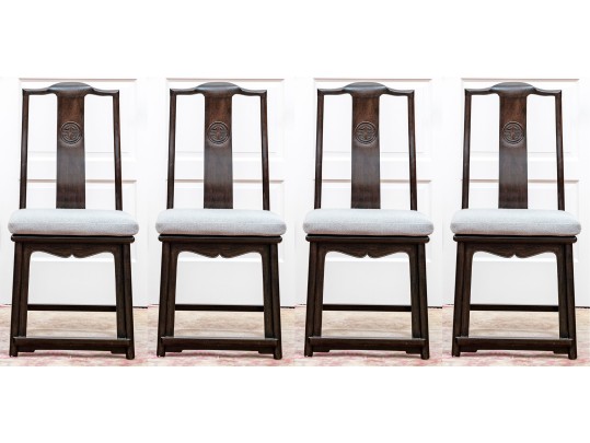 Fine Set Of Four Chinese Official's Chairs