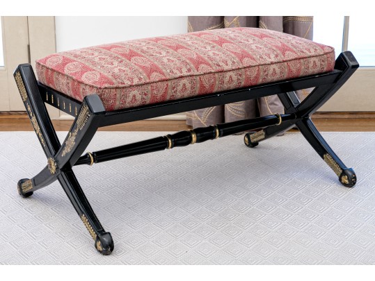 Elegant Regency Style Bench