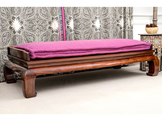 Chinese Rosewood Opium Bed