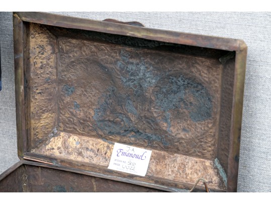 Mamluk Revival Handmade Mixed Metal Casket