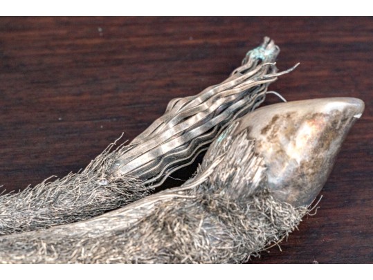 *UPDATED* Sterling Silver Giraffe Sculpture In Buccellati Style