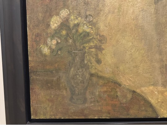 Jia Juanli (Chinese-French, B. 1960) Oil On Canvas Triptych, Three Women In An Interior