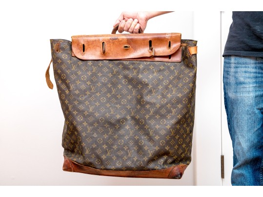 Vintage Louis Vuitton Monogram Steamer Bag