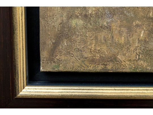 Jia Juanli (Chinese-French, B. 1960) Oil On Canvas, Seated Women Playing Go