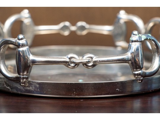 Italian Equestrian Stirrups Wine Coaster