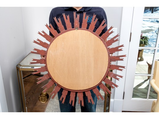 Stunning Italianate Gilt Sunburst Mirror