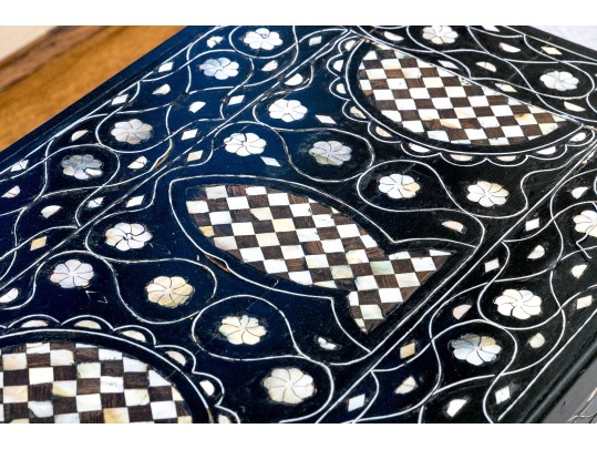 Gorgeous Inlaid Moroccan Chest