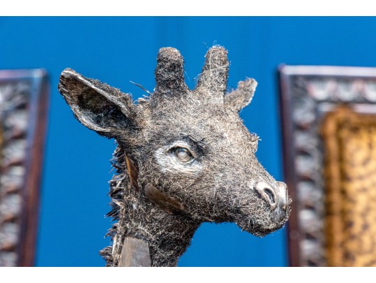 *UPDATED* Sterling Silver Giraffe Sculpture In Buccellati Style