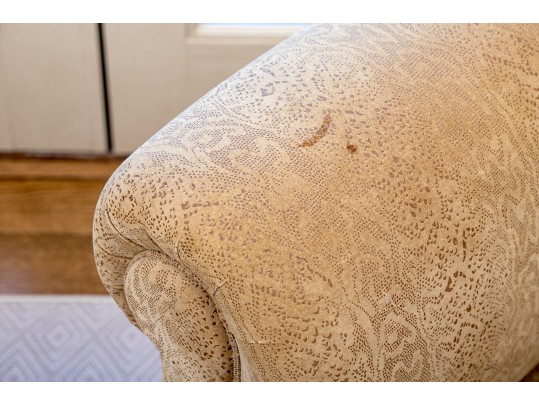 Pair Of Art Deco Style Upholstered Tub Chairs