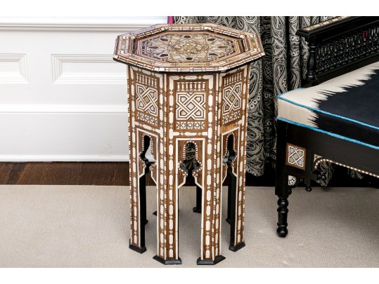 Fantastic Inlaid Moroccan Table