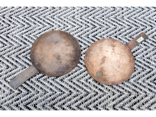 Chinese Bronze Hand Mirrors