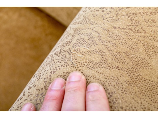 Pair Of Art Deco Style Upholstered Tub Chairs