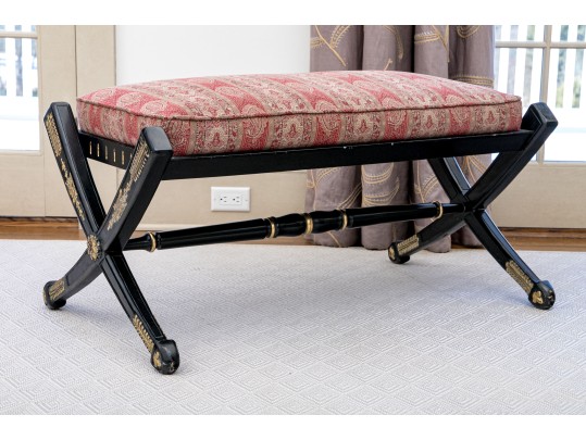 Elegant Regency Style Bench