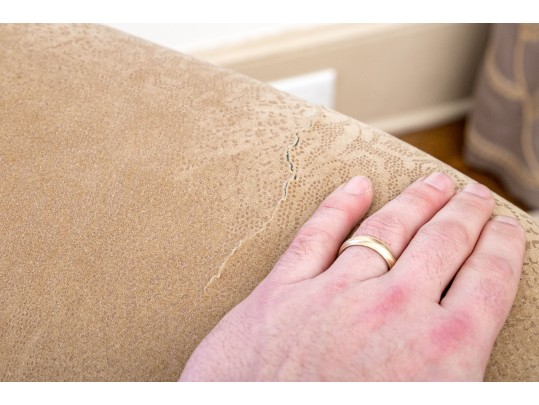 Pair Of Art Deco Style Upholstered Tub Chairs