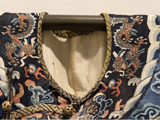 Antique Chinese Silk Longpao Robe