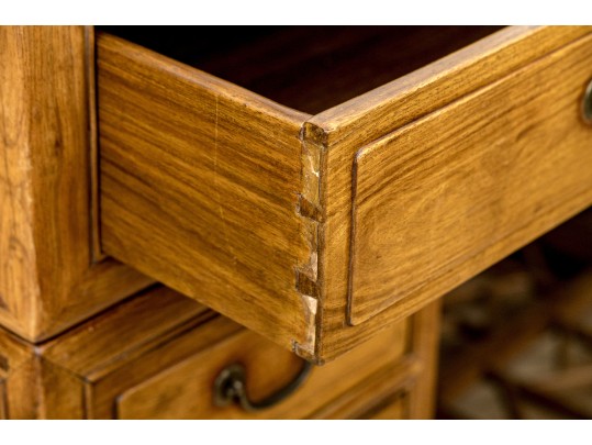 Excellent 19th Century Chinese Elmwood Desk