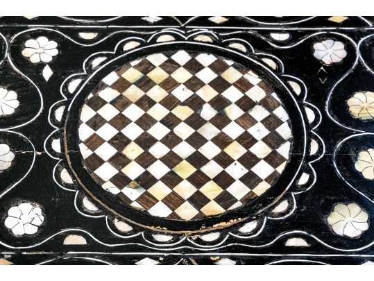 Gorgeous Inlaid Moroccan Chest