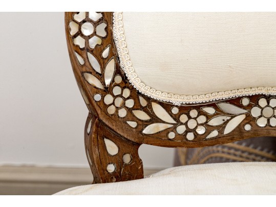 Set Of Three Antique Moroccan Salon Chairs