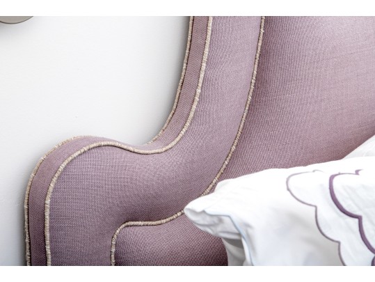 Chic Upholstered King Headboard