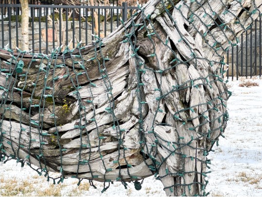 Life Size Handcrafted Driftwood Horse Sculpture