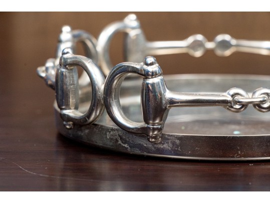 Italian Equestrian Stirrups Wine Coaster