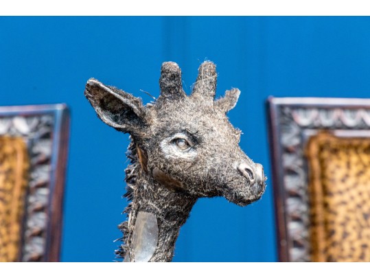 *UPDATED* Sterling Silver Giraffe Sculpture In Buccellati Style