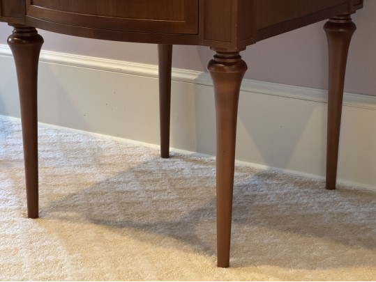 Mid-Century Directoire Style Fruitwood Dressing Table