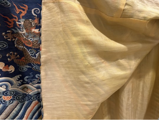 Antique Chinese Silk Longpao Robe
