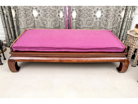 Chinese Rosewood Opium Bed