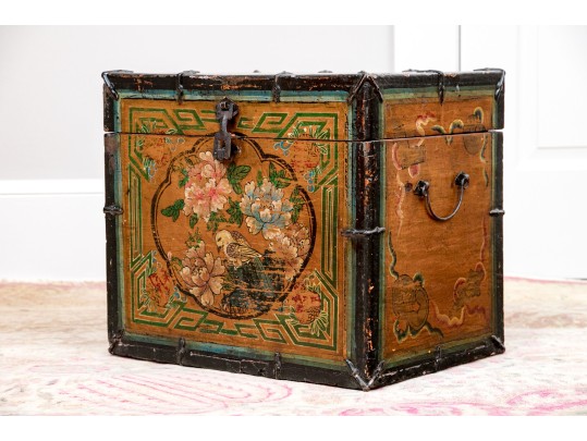 Antique Decorative Asian Chest