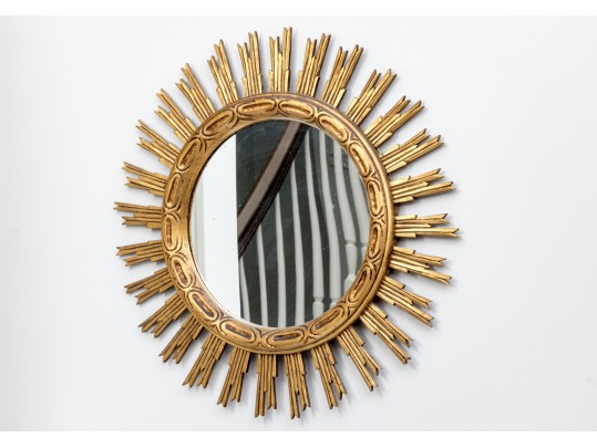 Stunning Italianate Gilt Sunburst Mirror