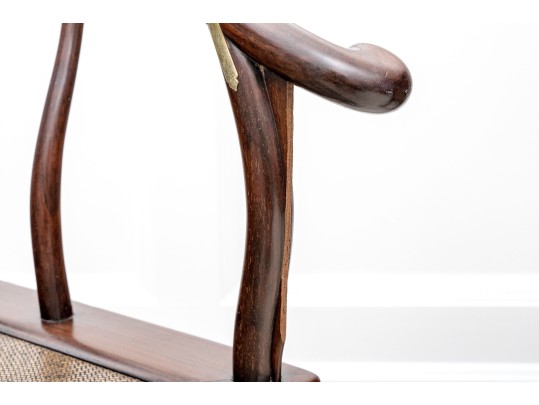 Fine Pair Of Traditional Carved Chinese Horseshoe Armchairs