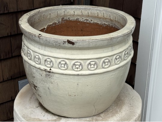 Stylish Glazed Ceramic Jardinniere