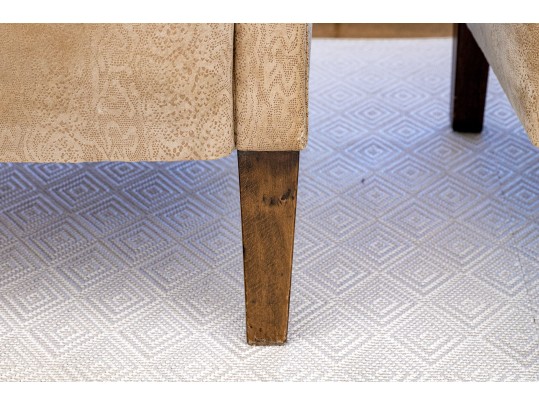 Pair Of Art Deco Style Upholstered Tub Chairs