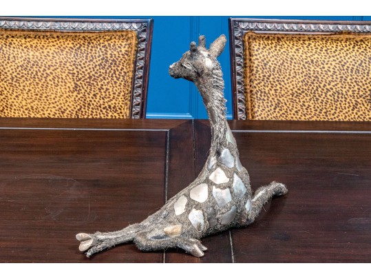 *UPDATED* Sterling Silver Giraffe Sculpture In Buccellati Style