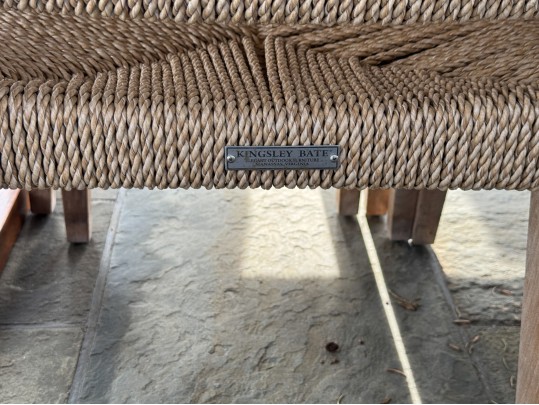 Fabulous Trestle Dining Table With Ten Kingsley Bate 