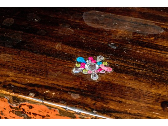 Wonderful Lacquered Chinese Marriage Cabinet