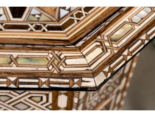 Fantastic Inlaid Moroccan Table
