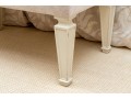 Lovely Transitional Style Velvet Upholstered Bench