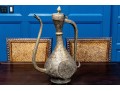 Antique Mamluk Revival Mixed Metal Ewer