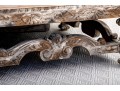 Antique Continental Carved Daybed Bench
