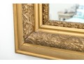 19th Century American Gilt Gesso And Wood Mirror
