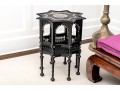 Finely Detailed Inlaid Moorish Accent Table