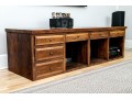 Traditional Wood Media Cabinet