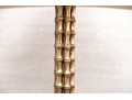 Pair Of Chic Gilt Faux Bamboo And Brass Table Lamps