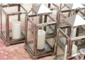 Substantial Group Of Decorative Metal Lanterns Including Pottery Barn 