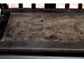 19th Century Ebonized And Inlaid Oak Bench