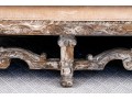 Antique Continental Carved Daybed Bench