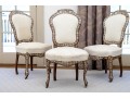 Set Of Three Antique Moroccan Salon Chairs